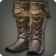 Altered Goatskin Moccasins