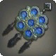 Azurite Earrings of Slaying