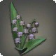 Black Lily of the Valley Corsage