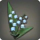 Blue Lily of the Valley Corsage