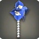 Blue Paperflower Earring