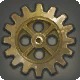 Calibrated Rose Gold Cog
