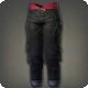 Cropped Fireglass Leather Slops