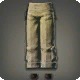 Cropped Flannel Slops