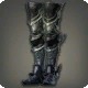 Doman Iron Greaves of Maiming