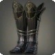 Doman Steel Greaves of Striking