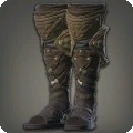 Gazelleskin Open-toed Boots of Striking
