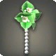 Green Paperflower Earring