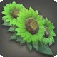 Green Sunflower Corsage