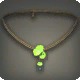 Green Sweet Pea Necklace