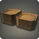 Habitat Wooden Plates