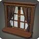 Imitation Curtained Window
