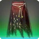 Indigo Ramie Skirt of Healing