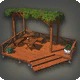 Ivy-canopied Deck