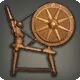 Mahogany Spinning Wheel