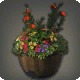 Oak Low Barrel Planter