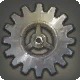 Oddly Delicate Silver Gear