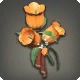 Orange Campanula Corsage