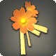 Orange Cosmos Corsage