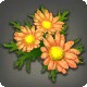 Orange Daisy Corsage