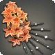Orange Hyacinth Corsage