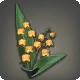 Orange Lily of the Valley Corsage