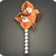 Orange Paperflower Earring