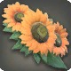 Orange Sunflower Corsage