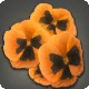 Orange Viola Corsage