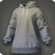 Oversized Plain Hooded Tunic