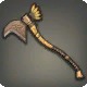 Plumed Iron Hatchet