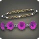 Purple Cornflower Wristlets