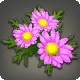 Purple Daisy Corsage