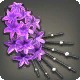 Purple Hyacinth Corsage