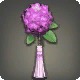 Purple Hydrangea Corsage