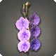 Purple Moth Orchid Earring