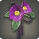Purple Tea Flower Corsage