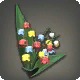 Rainbow Lily of the Valley Corsage