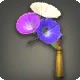 Rainbow Morning Glory Corsage
