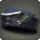 Rarefied Scarlet Moko Wedge Cap