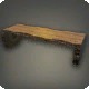 Rustic Log Table
