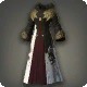 Scarlet Moko Robe of the White Griffin