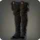 Smilodonskin Open-toed Boots of Striking