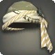 Snow Linen Turban of Crafting