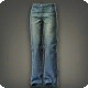 Stonewashed Twill Trousers