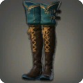 Tigerskin Thighboots of Aiming