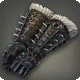 Titanium Gold Spiked Gloves of Striking