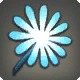 Turquoise Shag Flower