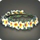 White Champa Corsage