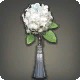 White Hydrangea Corsage